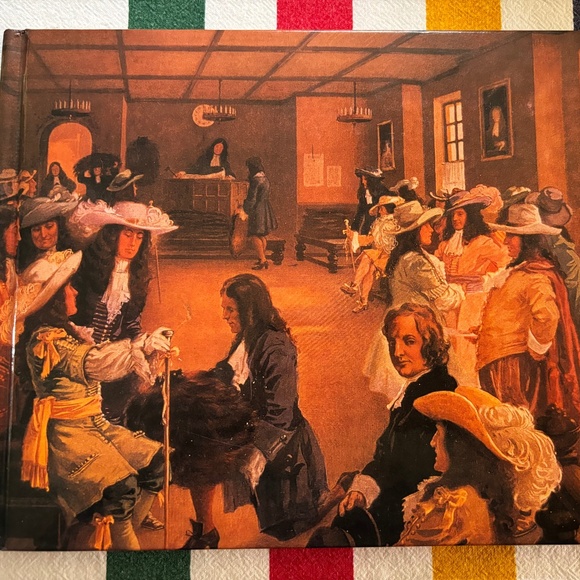 UNUSED Hardcover HBC Address Book with authentic details of original prints. - Picture 1 of 9